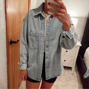H&M Denim Shirt Jacket